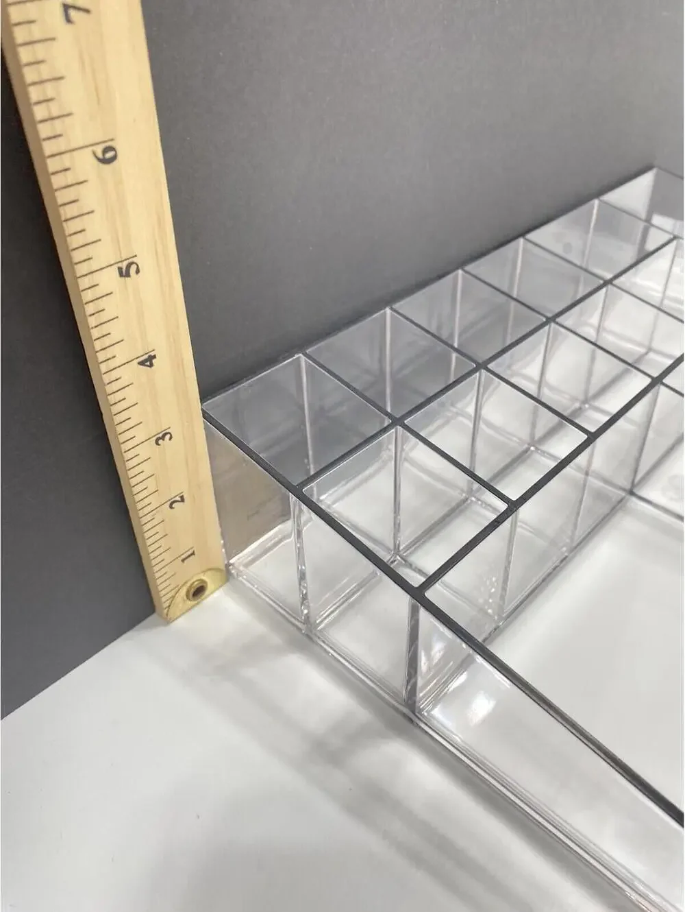 Makeup Organizer Clear Cosmetic iDesign 13 Compartment Countertop